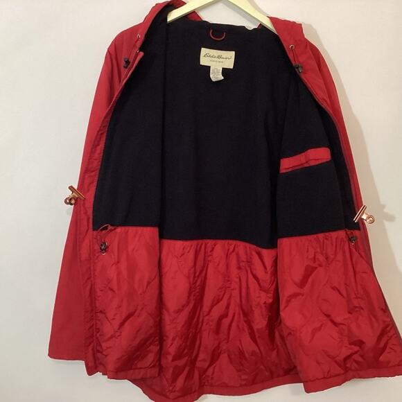Eddie Bauer Fleece Lined Men’s Outdoor Parka Jacket Sz LT Gorpcore Winter Hiking - Picture 6 of 12